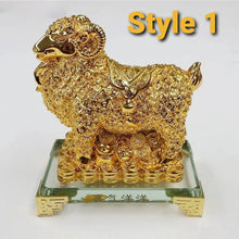 Load image into Gallery viewer, Copy of Chinese Feng Shui Good Fortune Wealth Cabbage Statue Home/Office Decor Sculpture Craft Living Room TV Cabinet Fortune Ornament Housewarming Gift