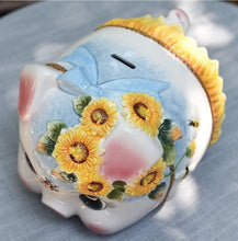 Load image into Gallery viewer, Chinese Feng Shui Good Fortune Wealth Lucky Gold Money Piggy Bank Statue Home/Office Decor Sculpture Craft Living Room TV Cabinet Fortune Ornament Housewarming Gift