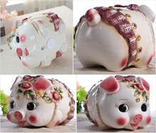 Load image into Gallery viewer, Chinese Feng Shui Good Fortune Wealth Lucky Gold Money Piggy Bank Statue Home/Office Decor Sculpture Craft Living Room TV Cabinet Fortune Ornament Housewarming Gift