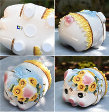 Load image into Gallery viewer, Chinese Feng Shui Good Fortune Wealth Lucky Gold Money Piggy Bank Statue Home/Office Decor Sculpture Craft Living Room TV Cabinet Fortune Ornament Housewarming Gift