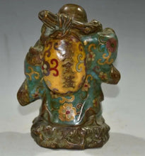 Load image into Gallery viewer, Chinese Feng Shui Good Fortune Wealth Lucky Gold Money Toad Statue Home/Office Decor Sculpture Craft Living Room TV Cabinet Fortune Ornament Housewarming Gift