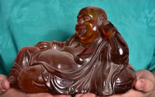 Load image into Gallery viewer, Chinese Feng Shui Good Fortune Wealth Lucky Gold Money Toad Statue Home/Office Decor Sculpture Craft Living Room TV Cabinet Fortune Ornament Housewarming Gift