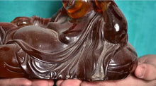 Load image into Gallery viewer, Chinese Feng Shui Good Fortune Wealth Lucky Gold Money Toad Statue Home/Office Decor Sculpture Craft Living Room TV Cabinet Fortune Ornament Housewarming Gift