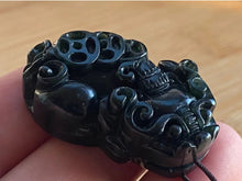 Load image into Gallery viewer, (Copy) 10% OFF- 55/56/57mm Certified Jadeite Emerald A Jade HandCarved Lucky Bracelet Bangle GX873