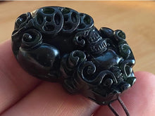Load image into Gallery viewer, (Copy) 10% OFF- 55/56/57mm Certified Jadeite Emerald A Jade HandCarved Lucky Bracelet Bangle GX873