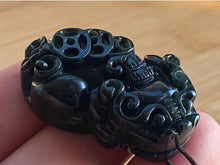 Load image into Gallery viewer, (Copy) 10% OFF- 55/56/57mm Certified Jadeite Emerald A Jade HandCarved Lucky Bracelet Bangle GX873