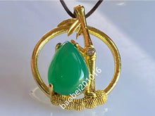 Load image into Gallery viewer, (Copy) 10% OFF- 55/56/57mm Certified Jadeite Emerald A Jade HandCarved Lucky Bracelet Bangle GX873