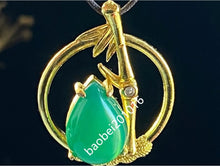 Load image into Gallery viewer, (Copy) 10% OFF- 55/56/57mm Certified Jadeite Emerald A Jade HandCarved Lucky Bracelet Bangle GX873
