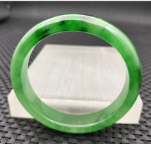 Load image into Gallery viewer, 10% OF- 57/58/59mm Certified Natural 3 Color Jadeite Emerald A*Jade HandCarved Lucky Bracelet Bangle GX641