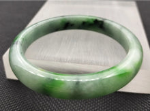 Load image into Gallery viewer, (Copy) 10% OF- 57/58/59mm Certified Natural 3 Color Jadeite Emerald A*Jade HandCarved Lucky Bracelet Bangle GX641
