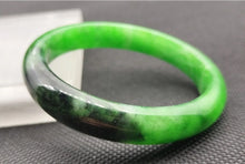 Load image into Gallery viewer, (Copy) 10% OF- 57/58/59mm Certified Natural 3 Color Jadeite Emerald A*Jade HandCarved Lucky Bracelet Bangle GX641