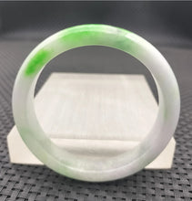 Load image into Gallery viewer, (Copy) 10% OF- 57/58/59mm Certified Natural 3 Color Jadeite Emerald A*Jade HandCarved Lucky Bracelet Bangle GX641
