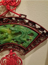 Load image into Gallery viewer, 10% OF- 57/58/59mm Certified Natural 3 Color Jadeite Emerald A*Jade HandCarved Lucky Bracelet Bangle GX641