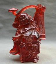 Load image into Gallery viewer, Chinese Feng Shui Good Fortune Wealth Lucky Gold Money Toad Statue Home/Office Decor Sculpture Craft Living Room TV Cabinet Fortune Ornament Housewarming Gift