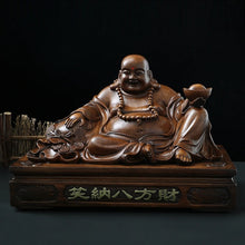 Load image into Gallery viewer, Chinese Feng Shui Good Fortune Wealth Blessing Fu Lu Shou 3 Gods Fortune Craft Statue Home/Office Decor Sculpture Craft Living Room TV Cabinet Fortune Ornament Housewarming Gift