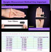Load image into Gallery viewer, 10% OFF- 55/56/57mm Certified Natural Red Emerald A*Jade Handcarved Original Lucky Bangle x8783