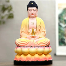 Load image into Gallery viewer, Chinese Feng Shui Good Fortune Wealth Blessing 3 Gods Statue Home/Office Decor Sculpture Craft Living Room TV Cabinet Fortune Ornament Housewarming Gift
