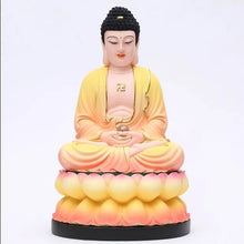 Load image into Gallery viewer, Chinese Feng Shui Good Fortune Wealth Blessing 3 Gods Statue Home/Office Decor Sculpture Craft Living Room TV Cabinet Fortune Ornament Housewarming Gift