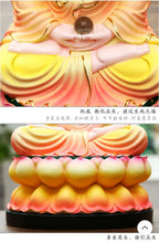 Load image into Gallery viewer, Chinese Feng Shui Good Fortune Wealth Blessing 3 Gods Statue Home/Office Decor Sculpture Craft Living Room TV Cabinet Fortune Ornament Housewarming Gift