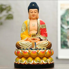Load image into Gallery viewer, Chinese Feng Shui Good Fortune Wealth Blessing 3 Gods Statue Home/Office Decor Sculpture Craft Living Room TV Cabinet Fortune Ornament Housewarming Gift