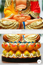Load image into Gallery viewer, Chinese Feng Shui Good Fortune Wealth Blessing 3 Gods Statue Home/Office Decor Sculpture Craft Living Room TV Cabinet Fortune Ornament Housewarming Gift