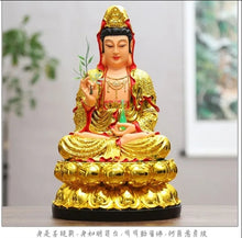 Load image into Gallery viewer, Chinese Feng Shui Good Fortune Wealth Blessing 3 Gods Statue Home/Office Decor Sculpture Craft Living Room TV Cabinet Fortune Ornament Housewarming Gift