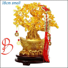Load image into Gallery viewer, Chinese Feng Shui Lucky Wealth Gold Money Tree Statue Home/Office Decor Sculpture Craft Living Room TV Cabinet Fortune Ornament Housewarming Gift