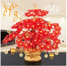 Load image into Gallery viewer, Chinese Feng Shui Wealth Lucky Money Tree Amethyst Gem Stone Statue Home/Office Decor Sculpture Craft Living Room TV Cabinet Fortune Ornament Housewarming Gift