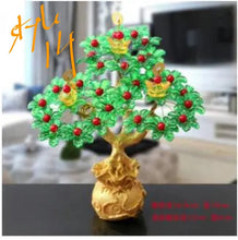 Load image into Gallery viewer, Chinese Feng Shui Wealth Lucky Money Tree Amethyst Gem Stone Statue Home/Office Decor Sculpture Craft Living Room TV Cabinet Fortune Ornament Housewarming Gift