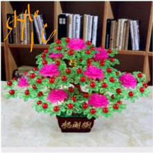 Load image into Gallery viewer, Chinese Feng Shui Wealth Lucky Money Tree Amethyst Gem Stone Statue Home/Office Decor Sculpture Craft Living Room TV Cabinet Fortune Ornament Housewarming Gift