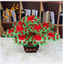 Load image into Gallery viewer, Chinese Feng Shui Wealth Lucky Money Tree Amethyst Gem Stone Statue Home/Office Decor Sculpture Craft Living Room TV Cabinet Fortune Ornament Housewarming Gift