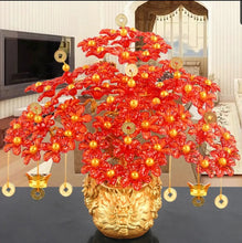 Load image into Gallery viewer, Chinese Feng Shui Wealth Lucky Money Tree Amethyst Gem Stone Statue Home/Office Decor Sculpture Craft Living Room TV Cabinet Fortune Ornament Housewarming Gift