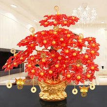 Load image into Gallery viewer, Chinese Feng Shui Wealth Lucky Money Tree Amethyst Gem Stone Statue Home/Office Decor Sculpture Craft Living Room TV Cabinet Fortune Ornament Housewarming Gift