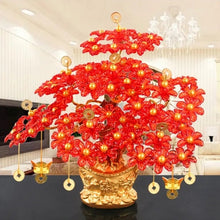 Load image into Gallery viewer, Chinese Feng Shui Wealth Lucky Money Tree Amethyst Gem Stone Statue Home/Office Decor Sculpture Craft Living Room TV Cabinet Fortune Ornament Housewarming Gift
