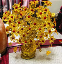 Load image into Gallery viewer, Chinese Feng Shui Wealth Lucky Money Tree Amethyst Gem Stone Statue Home/Office Decor Sculpture Craft Living Room TV Cabinet Fortune Ornament Housewarming Gift