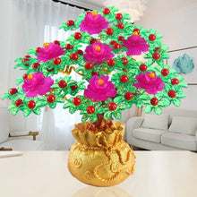 Load image into Gallery viewer, Chinese Feng Shui Wealth Lucky Money Tree Amethyst Gem Stone Statue Home/Office Decor Sculpture Craft Living Room TV Cabinet Fortune Ornament Housewarming Gift