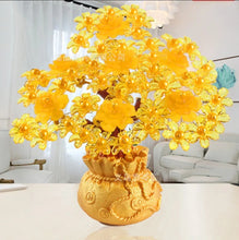 Load image into Gallery viewer, Chinese Feng Shui Wealth Lucky Money Tree Amethyst Gem Stone Statue Home/Office Decor Sculpture Craft Living Room TV Cabinet Fortune Ornament Housewarming Gift