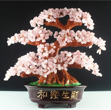 Load image into Gallery viewer, Chinese Feng Shui Wealth Lucky Money Tree Amethyst Gem Stone Statue Home/Office Decor Sculpture Craft Living Room TV Cabinet Fortune Ornament Housewarming Gift