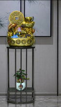 Load image into Gallery viewer, Chinese Feng Shui Lucky Wealth Gold Fish Coin Fountain Statue Home/Office Decor Sculpture Craft Living Room TV Cabinet Fortune Ornament Housewarming Gift