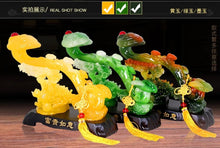 Load image into Gallery viewer, Chinese Feng Shui Good Fortune Wealth Ruyi Statue Home/Office Decor Sculpture Craft Living Room TV Cabinet Fortune Ornament Housewarming Gift