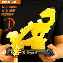 Load image into Gallery viewer, Chinese Feng Shui Good Fortune Wealth Ruyi Statue Home/Office Decor Sculpture Craft Living Room TV Cabinet Fortune Ornament Housewarming Gift