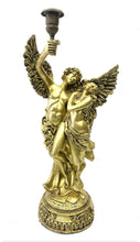 Load image into Gallery viewer, 19"H European Style Feng Shui Lucky Wealth Blessing Guardian Angel Brass Statue Home/Office Decor Sculpture Craft Living Room TV Cabinet Fortune Ornament Housewarming Gift