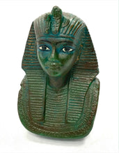 Load image into Gallery viewer, 16cmH Feng Shui Lucky Wealth Blessing Statue Egypt Plaster-Tutankhamun Home/Office Decor Sculpture Craft Living Room TV Cabinet Fortune Ornament Housewarming Gift