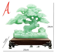 Load image into Gallery viewer, Chinese Feng Shui Good Fortune Wealth Money Tree Statue Home/Office Decor Sculpture Craft Living Room TV Cabinet Fortune Ornament Housewarming Gift
