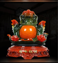 Load image into Gallery viewer, Chinese Feng Shui Good Fortune Wealth Dragon/Pixui/Lion/Brave Troop Statue Home/Office Decor Sculpture Craft Living Room TV Cabinet Fortune Ornament Housewarming Gift