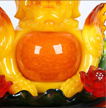 Load image into Gallery viewer, Chinese Feng Shui Good Fortune Wealth Dragon/Pixui/Lion/Brave Troop Statue Home/Office Decor Sculpture Craft Living Room TV Cabinet Fortune Ornament Housewarming Gift