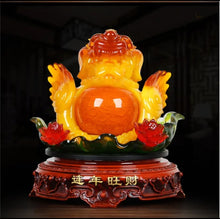 Load image into Gallery viewer, Chinese Feng Shui Good Fortune Wealth Dragon/Pixui/Lion/Brave Troop Statue Home/Office Decor Sculpture Craft Living Room TV Cabinet Fortune Ornament Housewarming Gift