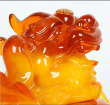 Load image into Gallery viewer, Chinese Feng Shui Good Fortune Wealth Dragon/Pixui/Lion/Brave Troop Statue Home/Office Decor Sculpture Craft Living Room TV Cabinet Fortune Ornament Housewarming Gift