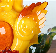 Load image into Gallery viewer, Chinese Feng Shui Good Fortune Wealth Dragon/Pixui/Lion/Brave Troop Statue Home/Office Decor Sculpture Craft Living Room TV Cabinet Fortune Ornament Housewarming Gift