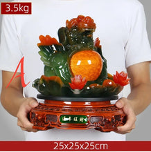Load image into Gallery viewer, Chinese Feng Shui Good Fortune Wealth Dragon/Pixui/Lion/Brave Troop Statue Home/Office Decor Sculpture Craft Living Room TV Cabinet Fortune Ornament Housewarming Gift